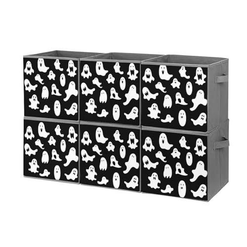 Boîte de rangement combinée grand volume pliable avec motifs imprimés gothiques - 2