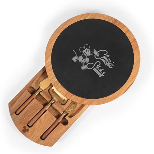 Miniatura 5 de PICNIC TIME Insignia - Juego de cuchillos, charcutería, plato para servir, tabla de queso, 12.5 x 12.5 x 1.4, Harry Potter Ravenclaw, madera de