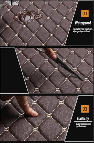 Tapis de coffre de voiture Civic Berline protecteur imperméable noir - 3