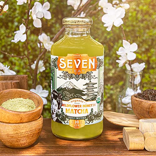 Seventeas Fan Favorite Variety Pack Of Teas, 16 Oz (Pack Of 12 Bottles), Organic, Bottled Iced Teas #TOP3