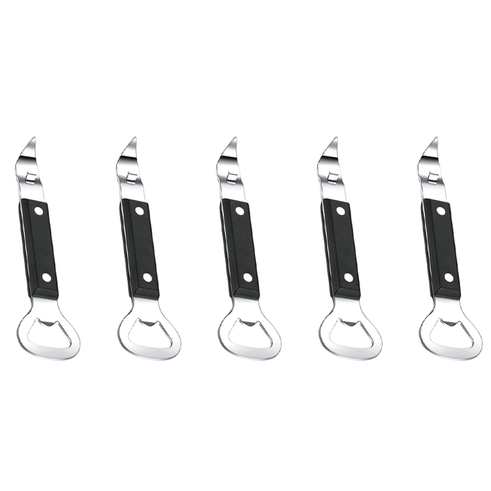 Vjsujehgy 5X Can Punch Bottle Opener, Manual Stainless Steel Can Opener 1 Pack