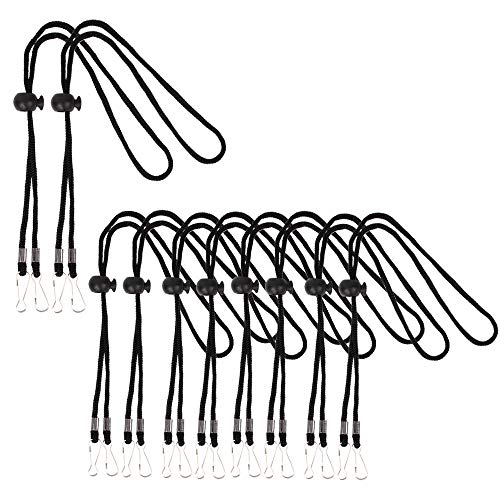 10 Stück Mundschutz Lanyard, Verstellbare Gesichtsmasken Lanyard für Erwachsene Kinder, Gesichtsmasken-Lanyard Bequem um den Hals Cover