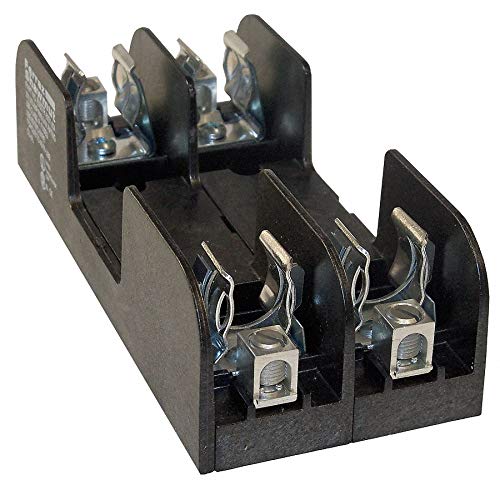 MERSEN/FERRAZ SHAWMUT 2-Pole Industrial Fuse Block, AC: 600VAC, DC: 600VDC, 0 to 60A, Series A6D-R, A6K-R, TRS-R