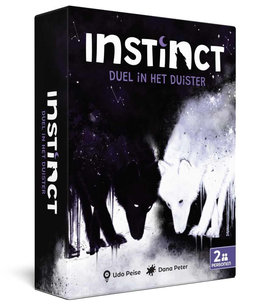 Gam'inBIZ Jeu de cartes tactique Instinct Duel dans l'obscurité pour 2 joueurs