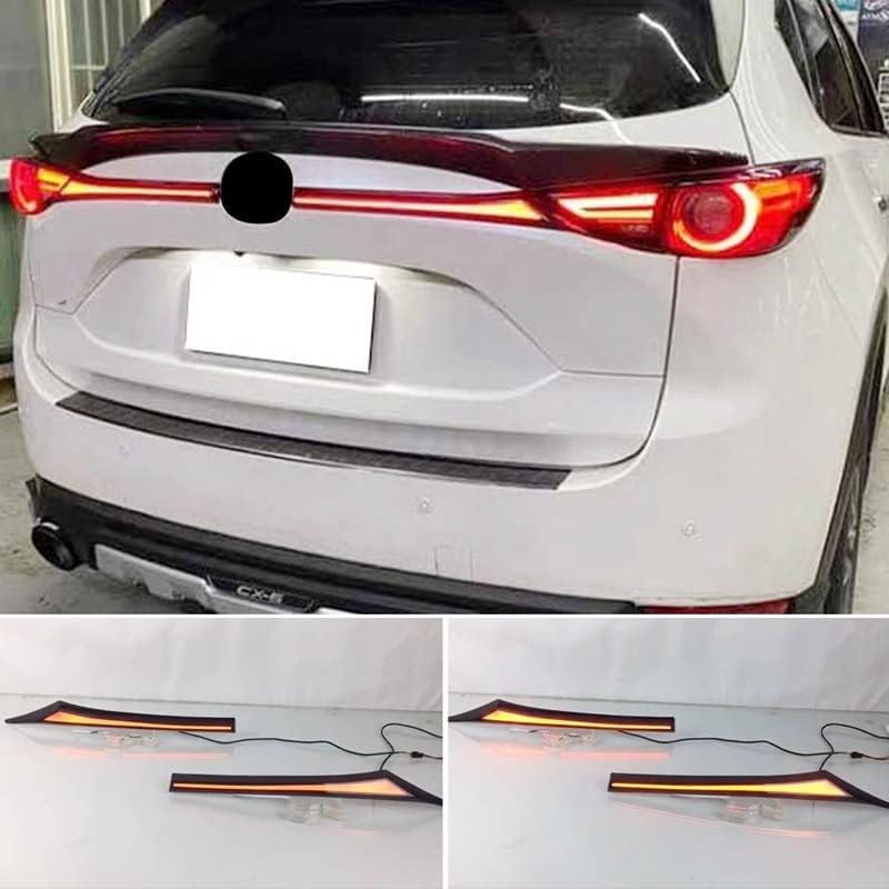 お早めに!! 車両テールライト 2 個 LED リフレクター ために マツダ CX-5 CX5 2017-2020 車のテールライトリアバンパーラ