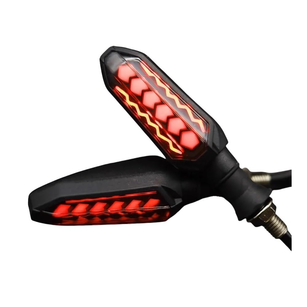 Indicatore direzione moto per moto LED lampeggiante 12V ABS luce