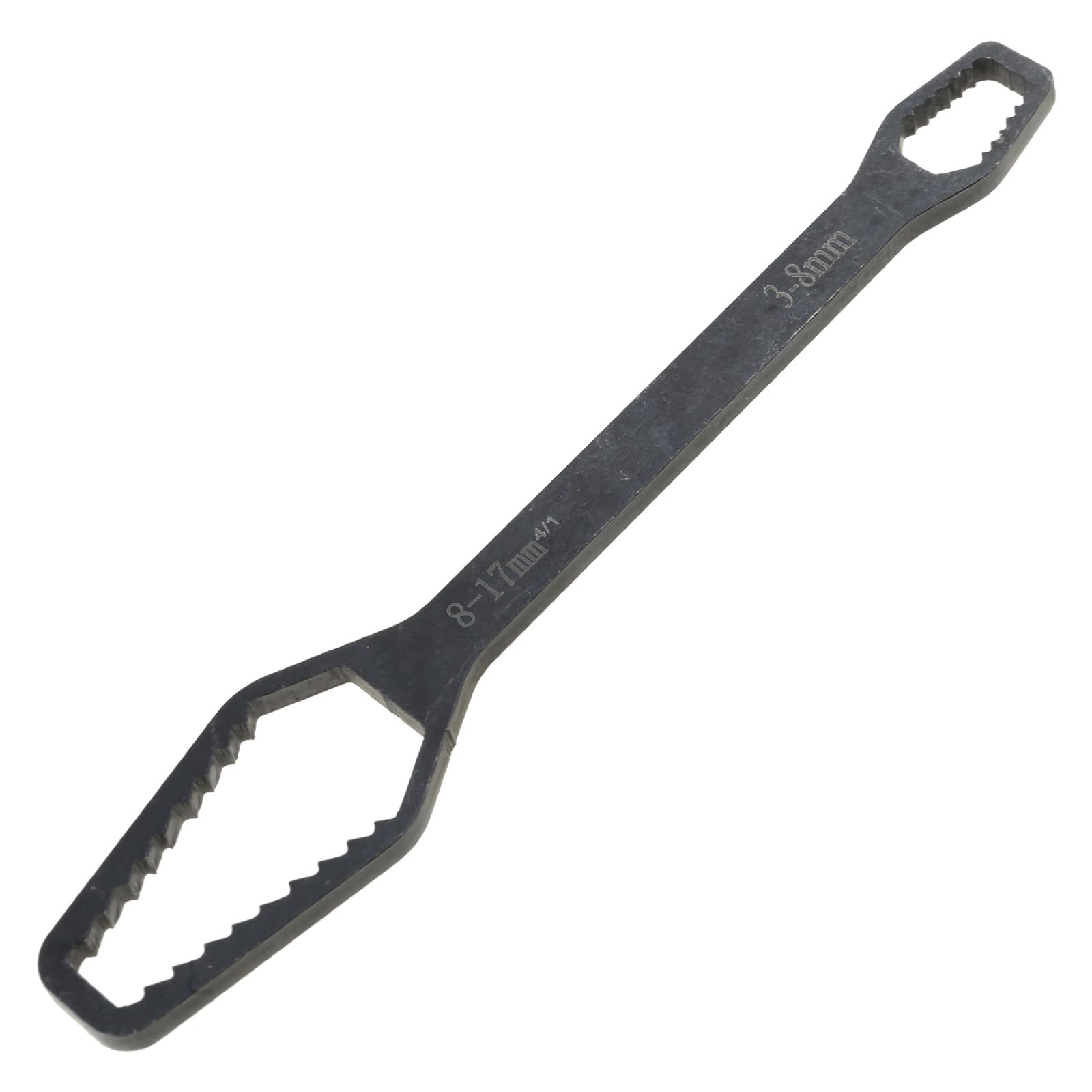 Woedpez Black 3 17Mm Strength Steel Spanner For 317Mm Nut For Home Maintenance And Diyer Enthusiasts Repair Applications Automotive Care Wrench