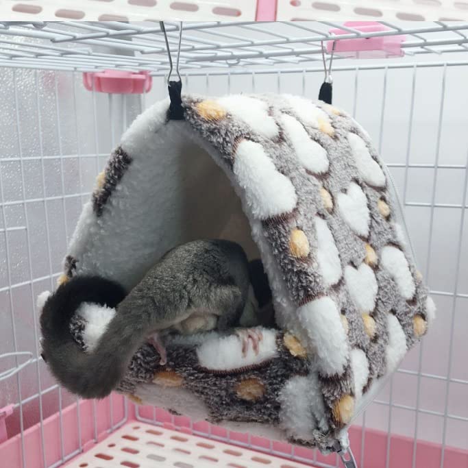 Amazon.co.jp: 88flix チンチラ ハンモック 小動物用ハウス 小型ペット