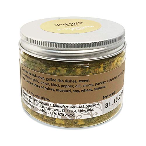 Spice Made Miracle Kruidenmix Grill - de beste kruiden voor vissoep, gegrilde visgerechten, Stoofschotels - Spice Rub… - Afbeelding 3