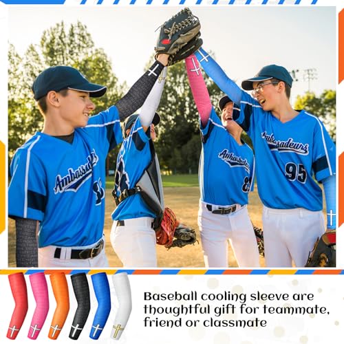 Image of Shyyween 6 Pair Arm Sleeve for Youth Kid Boy