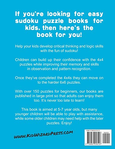 Easy Sudoku Puzzle Books For Kids: 150+ Sudoku Puzzles | Ages 5-7 | Large Print - Image 2