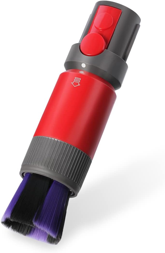 LANMU Scratch-Free Dusting Brush Compatible with Dyson V15 V12 V11 V10 V8 V7 Outsize Vacuum Cleaner, Replacement Traceless Soft Dust Brush Attachment