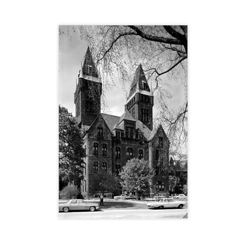 Poster HH Richardson Buffalo State Insane Asylum sur toile moderne sans cadre pour chambre 30x45 cm