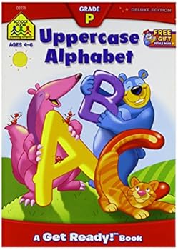 Paperback School Zone Workbooks-Uppercase Alphabet Grade P Book