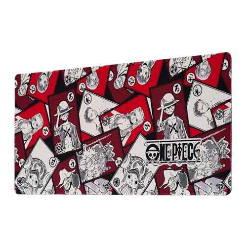 Grupo Erik - Tapis de Souris Gamer XXL One Piece - Tapis de Bureau 80 x 35 cm, Sous Licence Officielle | Sous Main, Tapis de Souris Anime