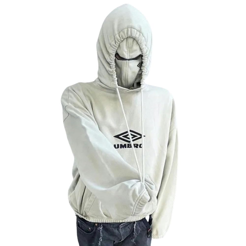 Hoodies Double Hood Design Pullover Hoodie Men And Women's Hooded Sweatshirt Winter Loose Coat-love-L