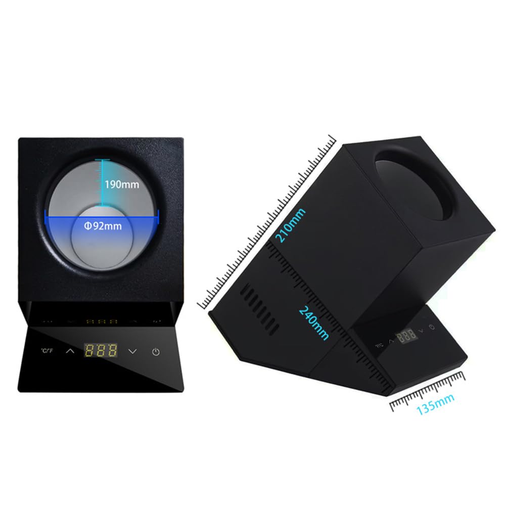 Raffreddatore elettrico per bottiglie, display digitale touch control, temperatura regolabile da 5 a 18 °C, non necessita di ghiaccio, ideale per gli amanti del vino e la conservazione di bevande