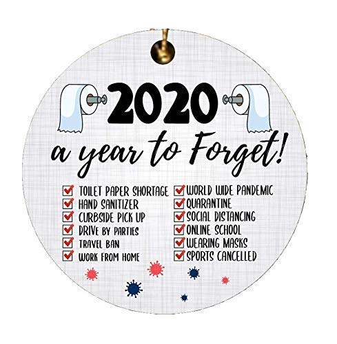 2020 Year to Forget Christmas Ornament