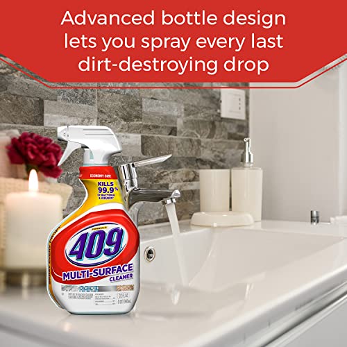 Daley Mint Towel + Multi Surface 409 Cleaner, 32Oz | Cleaning Formula Spray Bundle - All Purpose House Cleaner For Kitchen, Bathroom, Counters, Tile #TOP4