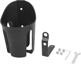 Motorcycle Drink Holder – Universal Handlebar Cup Cage for Bikes | ABS Adjustable Anti-Slip Mount | Secure Beverage Storage For Rough Terrain | Bicycle Scooter Stroller Moped Wheelchair