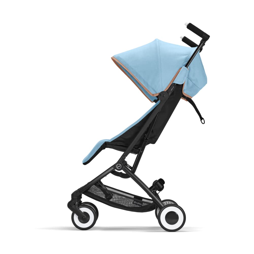 CYBEX Gold Passeggino Libelle con Cintura One-Pull, Per Bambini da 6 Mesi a 4 Anni Circa (Max. 22 kg), Ultraleggero (Solo 6 kg), Beach Blue (Blu)