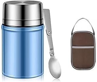 750ml Thermos Food Duże kolby próżniowe pudełko obiadowe pudełko izolowana zupa zupa Outdoor kubki do kawy Termosy wysyłanie pokrywy izolacji (Color : Red)