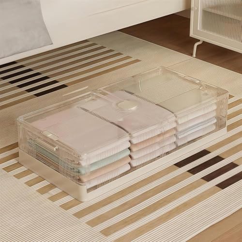 Solution de rangement gain de place sous le lit avec bacs empilables - 2