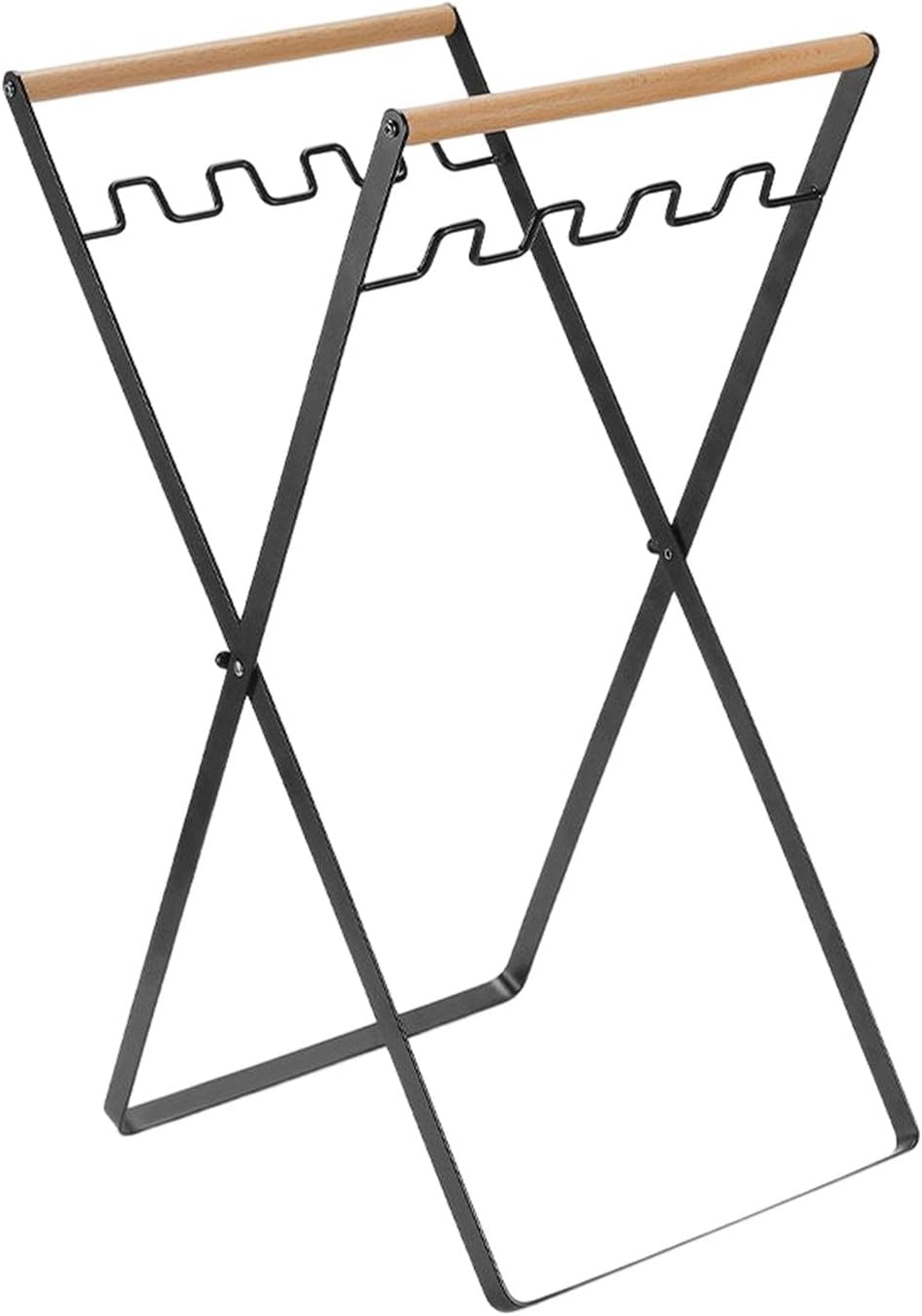 Colcolo Folding Trash Can Stand Trash Rack Waste Sorting