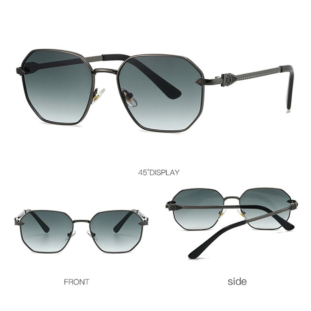 Gafas de sol polarizadas con estilo para hombre y mujer, ideales para viajes al aire libre, fotografía callejera, fiestas, conducir y con protección UV400.