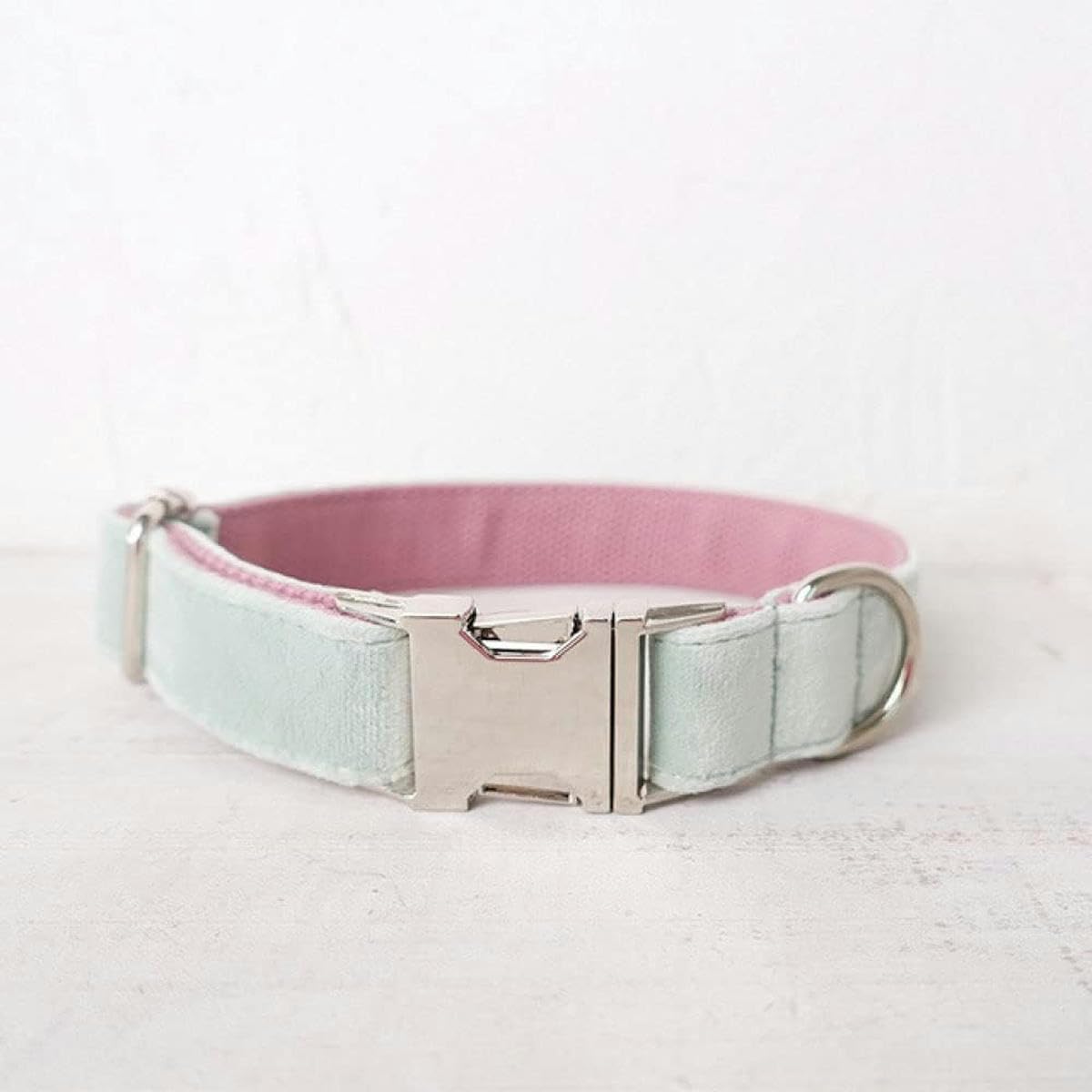 Personalisiertes Hundehalsband mit Leine, verstellbar, Welpenhalsband mit Namensschild, 5 Größen, Hundehalsband, L-Hundehalsband-L