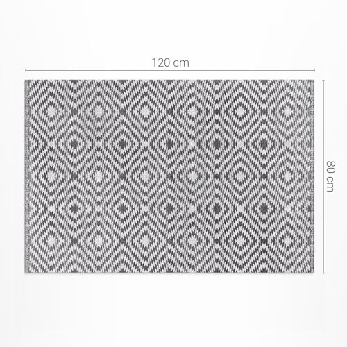 Tapis pour balcon résistant aux UV et à la pluie pour sol extérieur propre