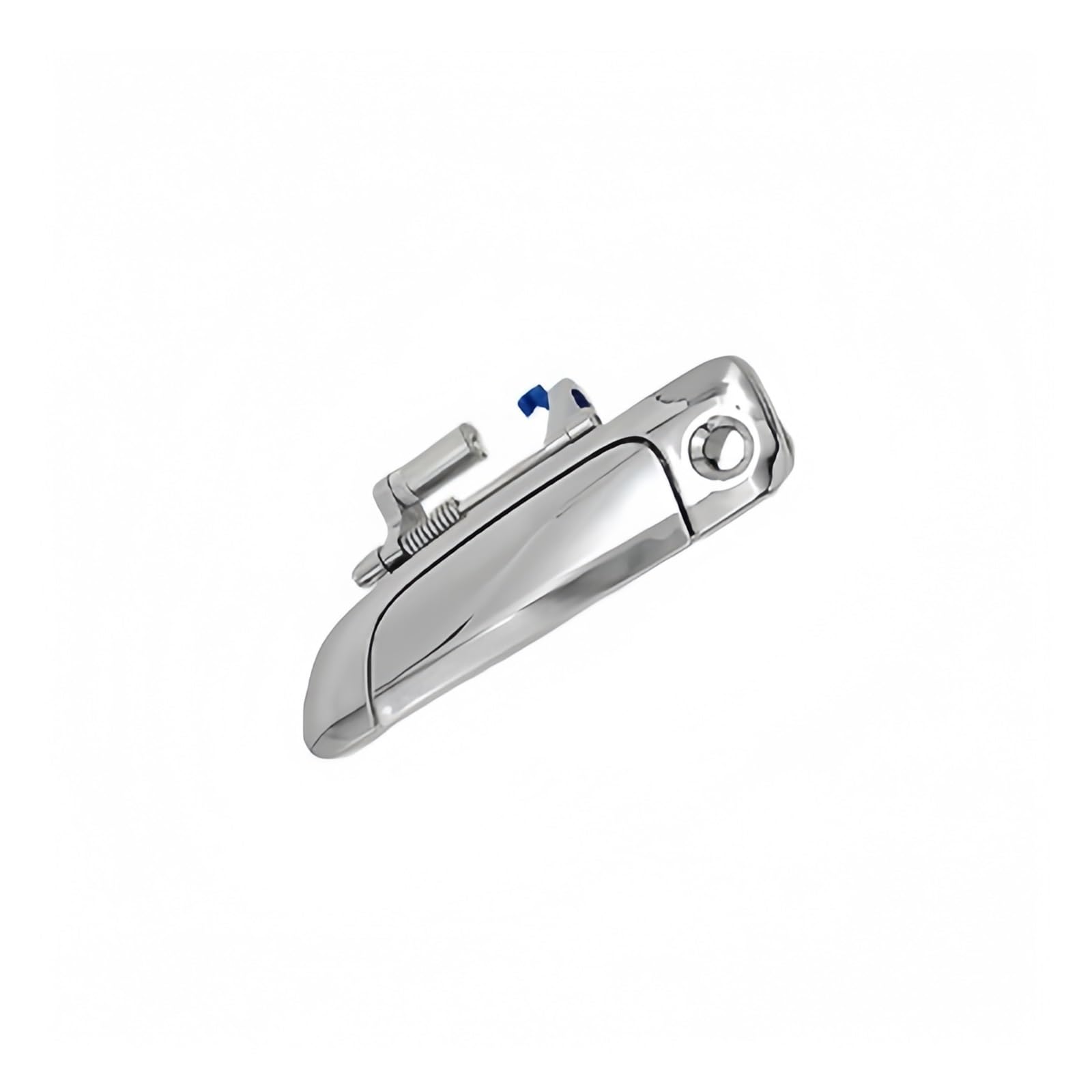 Zynther Front Left Car Outside Door Handle For Chrome Door Outer Handle Exterior For 2001-2005 For Honda For Civic 2002-2008(Front Left)