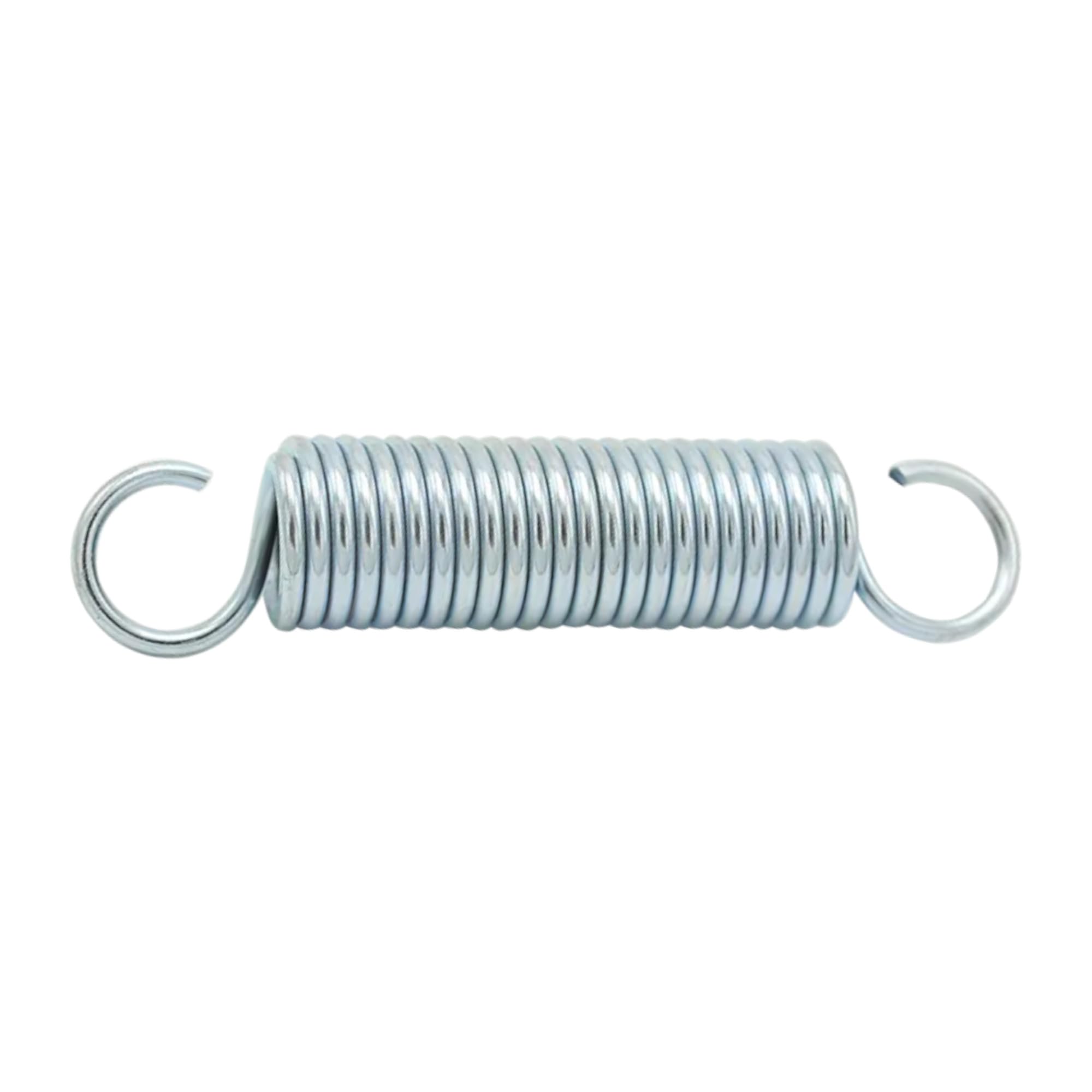 cyclingcolors Uniwersalne mechaniczne sprężyny naciągowe hak spiralny ze stali ocynkowanej DIY samochód motocykl ogród sprężyna 0,8 x 7 x 24 mm