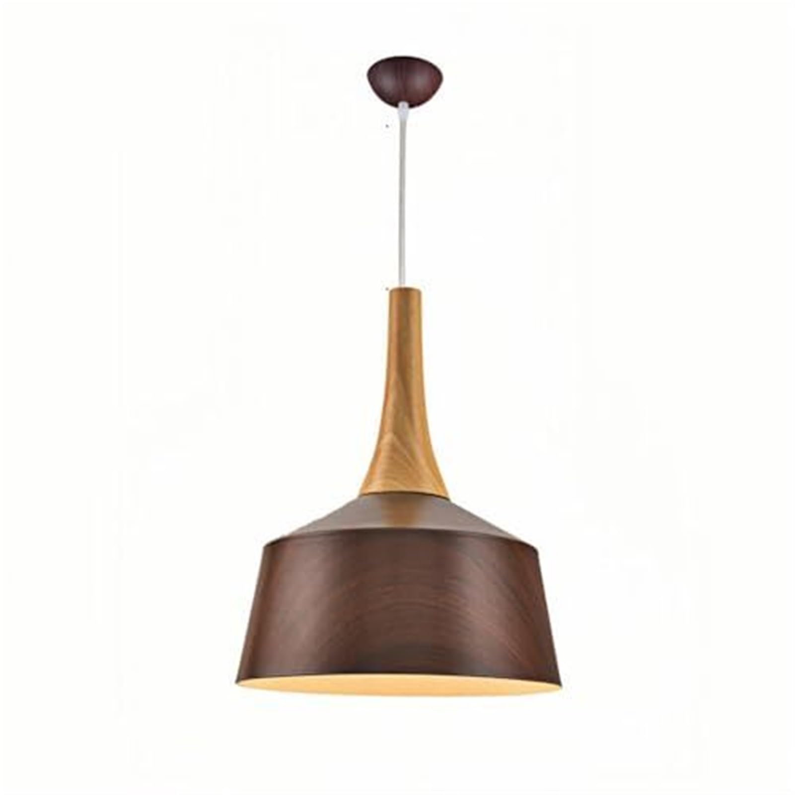 KBUUKYYXouy Nordic Grain Pendant Light Simple Creative Chandelier Hanging Lighting Ceiling Fixture E26 for Restaurant Bar Cafe Kitchen Island Bedroom(A)