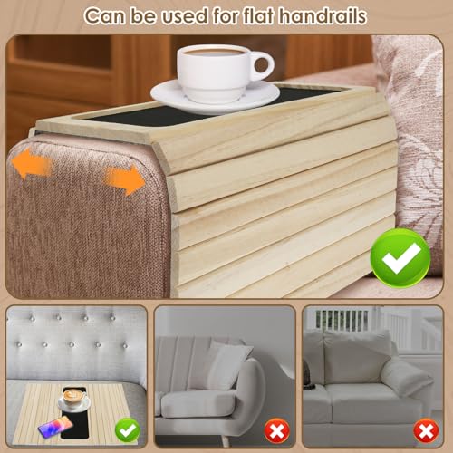 Plateau pliable avec support en tissu pour ordinateur de canapé - 8