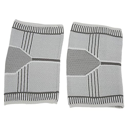 YIZISECCE 肘ブレース、グラフェン加熱技術、ナイロン高弾性、3D 織り、軽量設計、フィットネス スポーツ サポート (L)