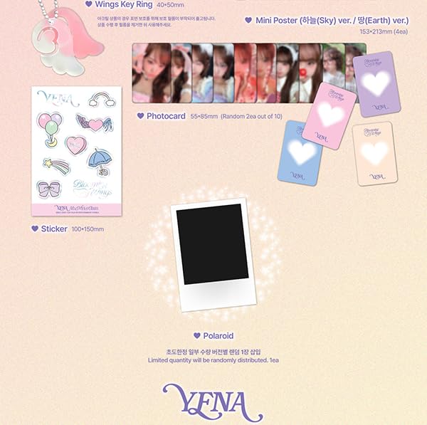 YENA Blooming Wings Sky Ver édition scellée détails premium