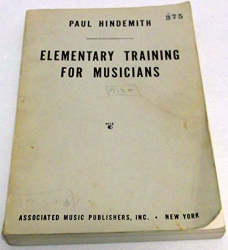 Elementary Training for Musicians (Rev) 2nd B000GT9LO6 Book Cover