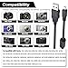 Replacement 8-Pin USB Charging Cable Compatible with Sony Cyber-Shot DSC-H200 DSCH300 DSCW370 DSC-W530 DSC-S750 DSC-S780 DSC-W800 DSC-W810 DSC-W830 DSC-S950 Camera Transfer Cable (1m)