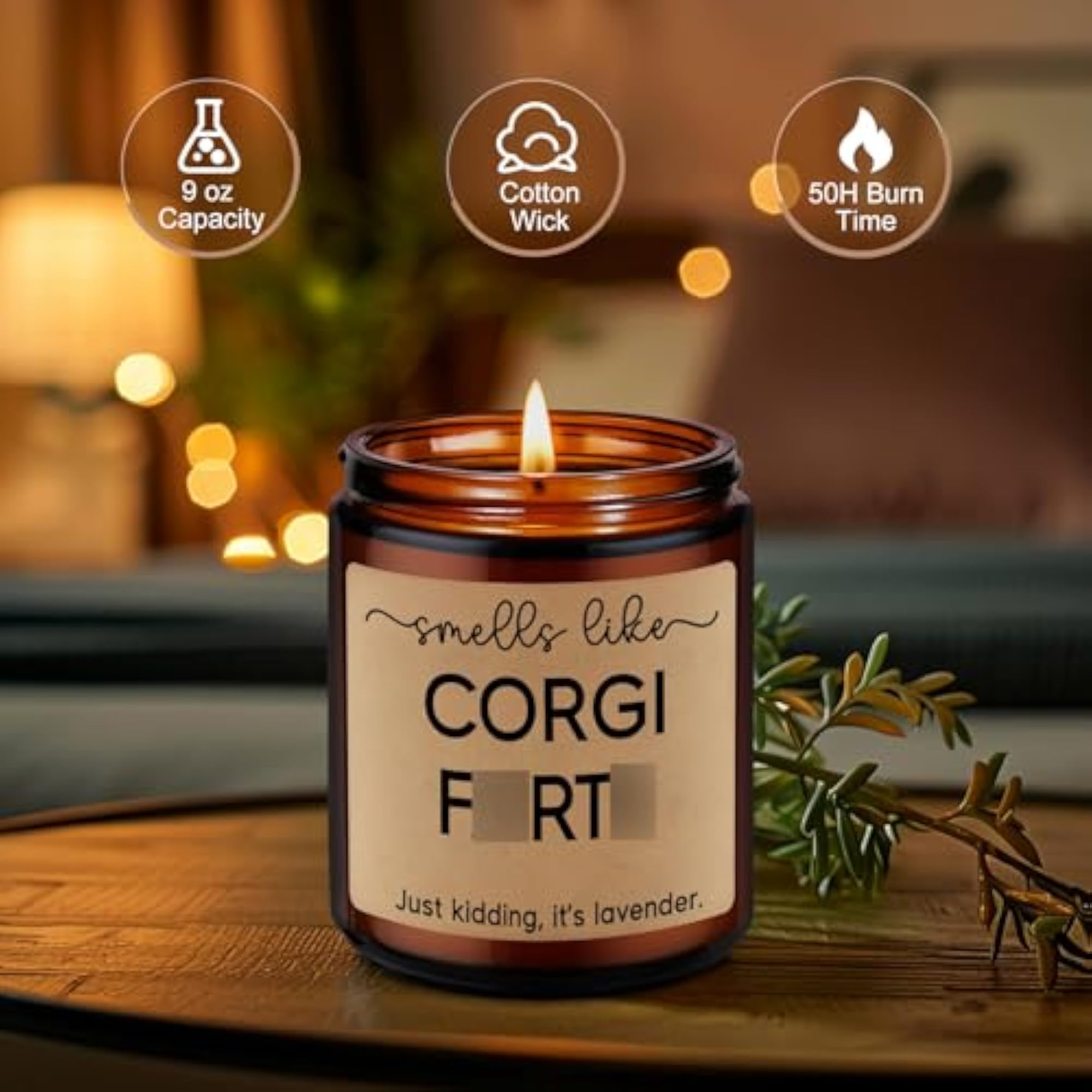 Corgi Candle - Fun Gifts for Corgi Lovers