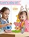 Vaiheng Toys for Toddlers 1-3, Montessori Toys for 1 2 3 Year Old Boys & Girls, Toy Age 2-4 0-2 Kids Baby, 1 2 3 Year Old Girls Boys Gifts, Wooden Animal Blocks Stacking Education Puzzles Toy