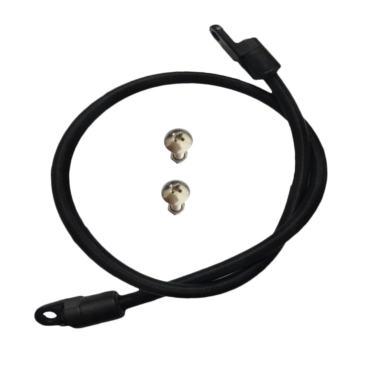 Homoyoyo Elastic Cord Terminal Ends 18pcs Kayak Accessories Set Bungee Cord Fixed Buckle for Kayaks