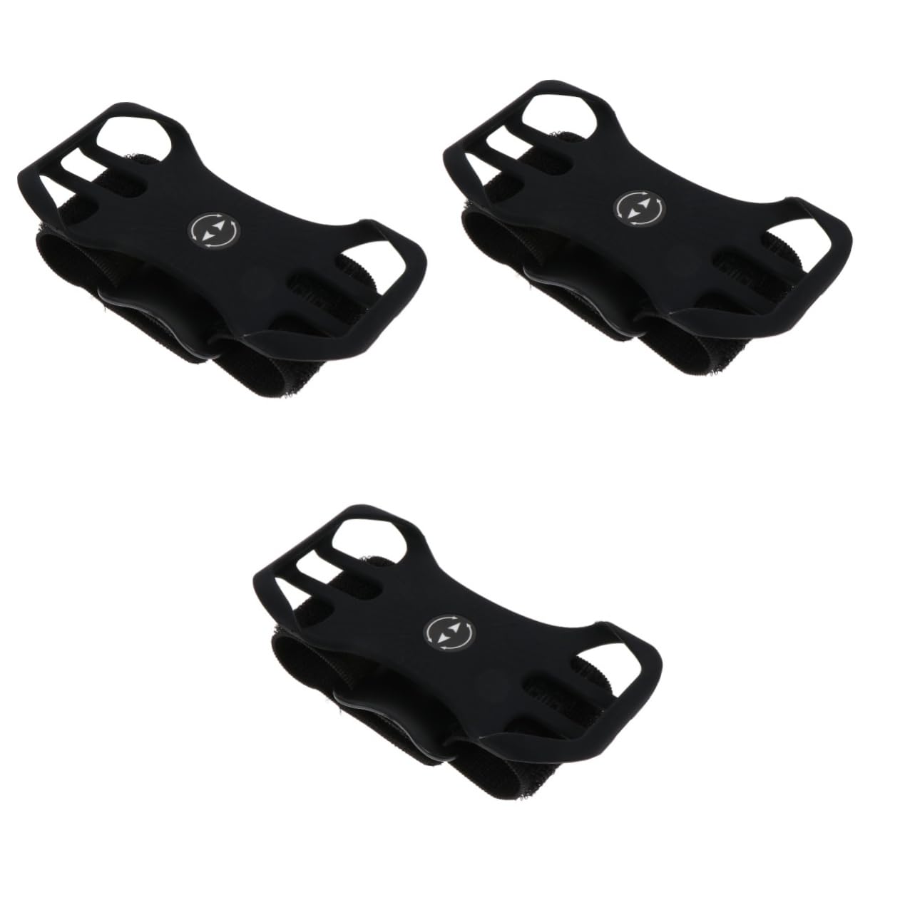 Uonlytech 3 Sets Running Wrist Pouch Magnetic Phone Holder Sports Wristband Bag for Gym Outdoor Activities