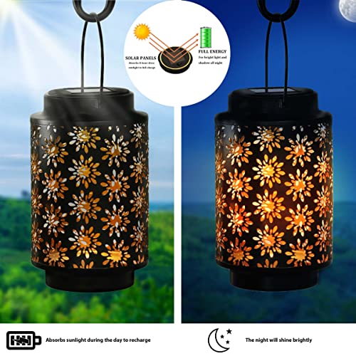 JHY DESIGN Lanterna Solare da Esterni Grande 30cm