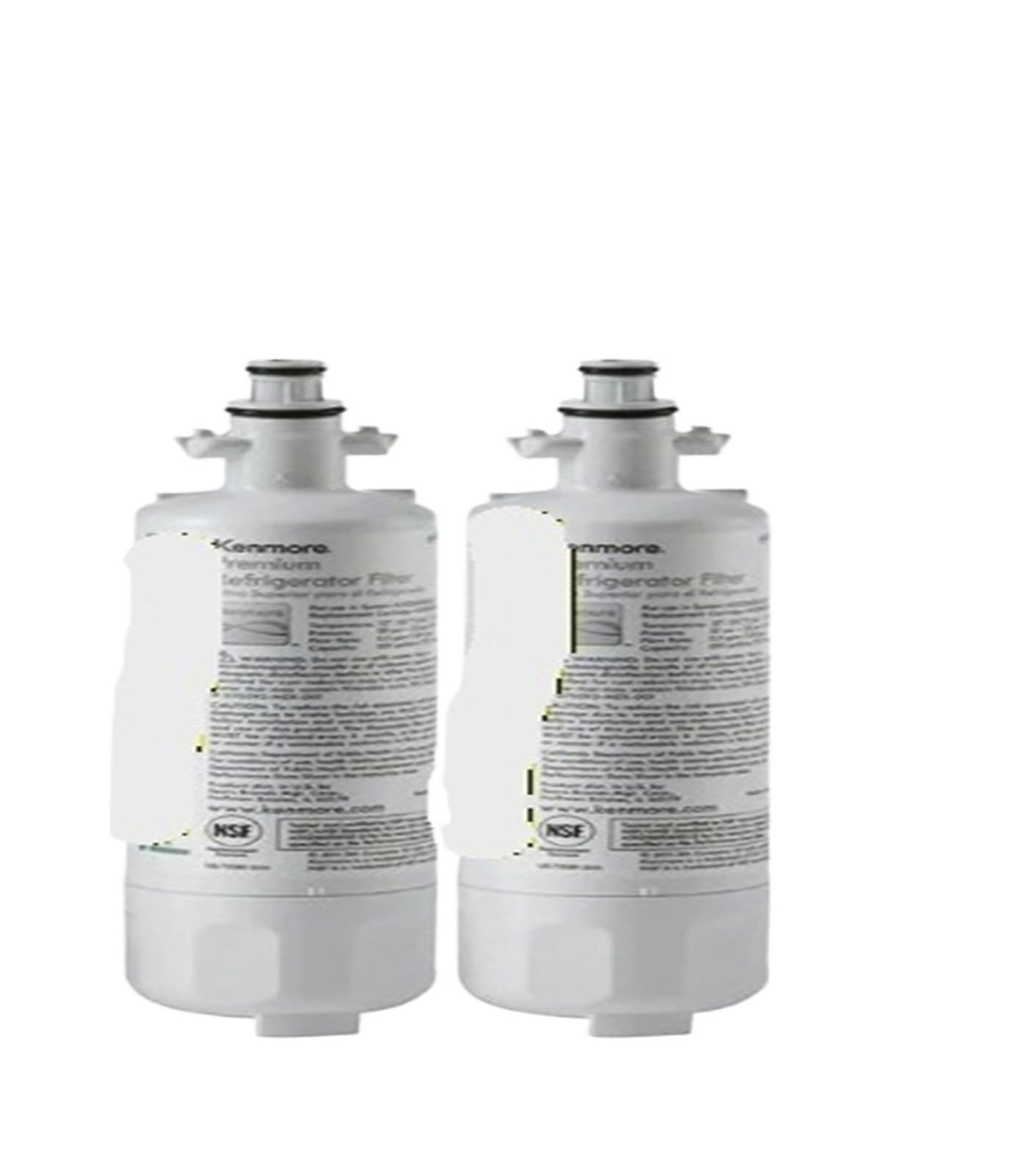Reemplazo 9690, compatible con Kenmore, 469690 LT700P LFXS30766S ADQ36006102 ADQ36006101 LFX28968ST LFX31945ST Filtro de agua for refrigerador(2pcs)