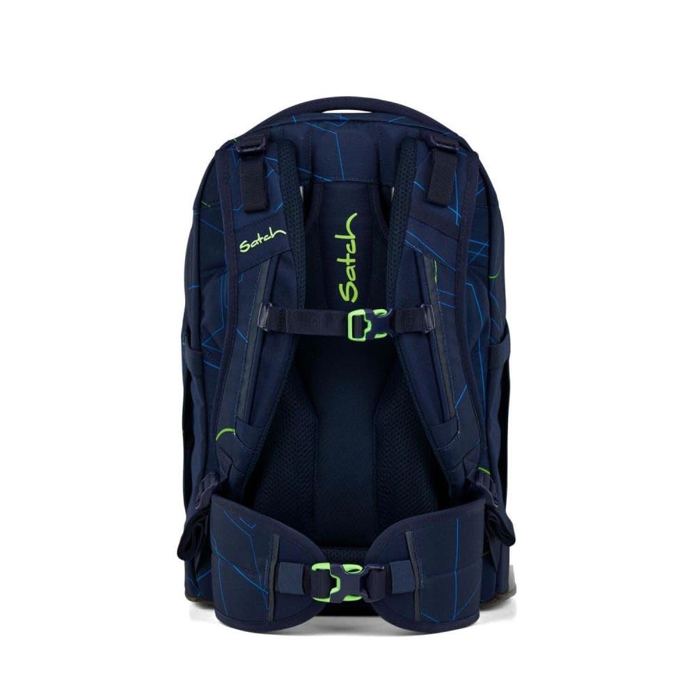 Satch Set mochila Blue Tech artículos escolares unisex poliéster reciclado multicolor