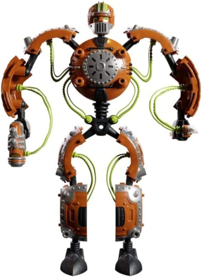 GIGABOTS Energy Core SCRAPBOT Transforming 13 inch action figure Collectable poseable figures construction toys (61128)