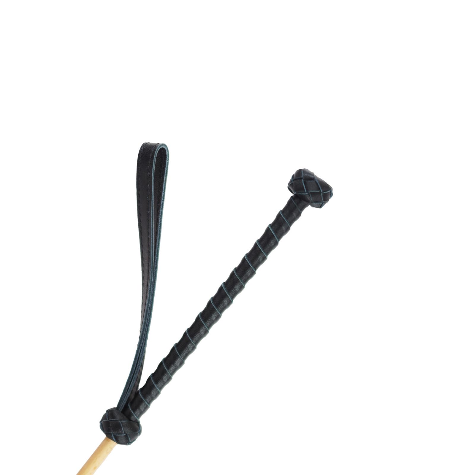 cladele 18.89 Inch Horse Whip Wooden Rattan, Premium Riding Crop