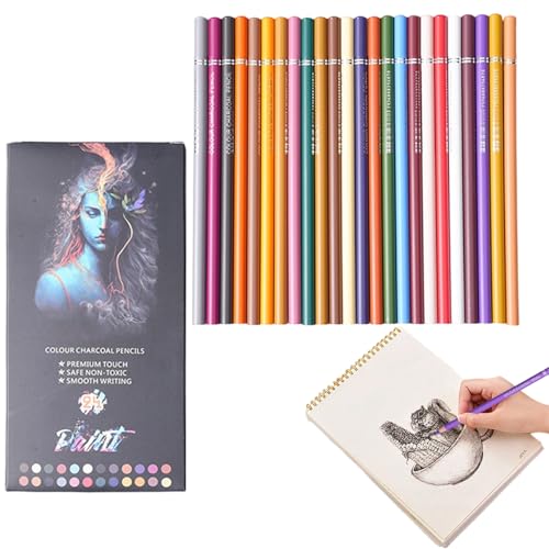 Lápices de colores resistentes a la rotura para dibujos y mezclas perfectas