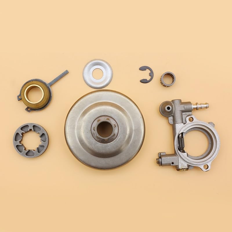 Części do kosiarki Pompa olejowa bębna sprzęgła 7-325 zestaw zębatek obręczy do Stihl 024 026 MS240 MS260 części zamienne piły łańcuchowej ogrodowej